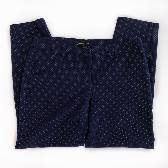 Cropped Polka Dot Dress Pants - Picture 5 of 6